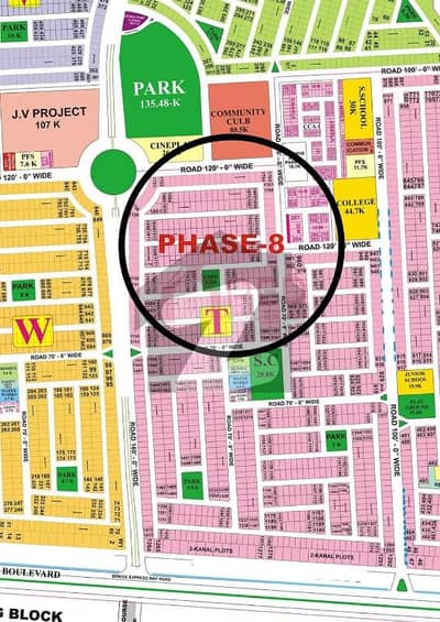 ڈی ایچ اے فیز 8 - بلاک ٹی فیز 8,ڈیفنس (ڈی ایچ اے),لاہور میں 1 کنال رہائشی پلاٹ 5.3 کروڑ میں برائے فروخت۔ ڈی ایچ اے فیز 8 - بلاک ٹی فیز 8,ڈیفنس (ڈی ایچ اے),لاہور میں 1 کنال رہائشی پلاٹ 5.3 کروڑ میں برائے فروخت۔