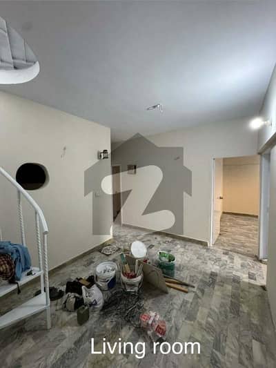 Flat For Sale 2bed Dd With Roof Opposite NED University Bank Loan Applicable