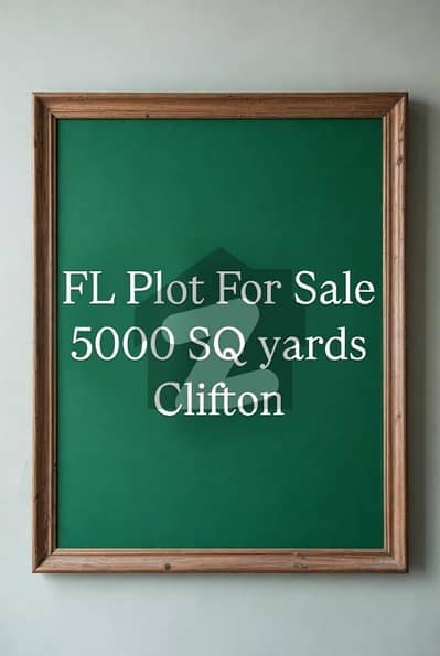 FL Side Plot Clifton Block 1 | Sea Facing | G+40 Approved Available for Sale