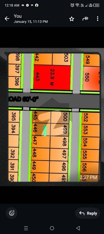 Plot available for Sale in diamond city phease 2 D Block