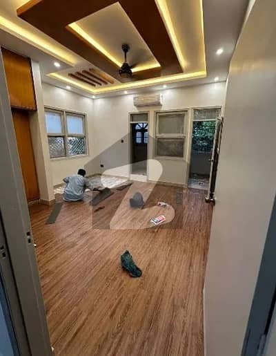 First Floor Commercial Office 2Bed D/D with Roof And Huge lounge available for rent at Gulshan e Iqbal