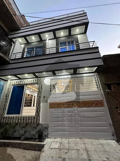 Brand New House Located In Nawaz Colony Near Gulzar E Quaid , Prime Location. 3.25 Marla 1.5 Storey House.