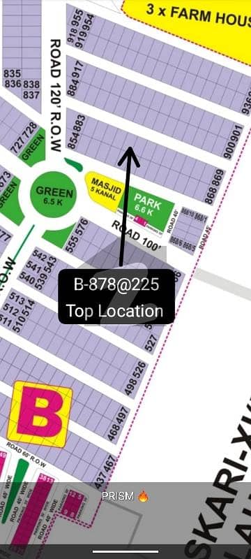 ڈی ایچ اے فیز9 پریزم - بلاک بی ڈی ایچ اے فیز9 پریزم,ڈی ایچ اے ڈیفینس,لاہور میں 1 کنال رہائشی پلاٹ 2.15 کروڑ میں برائے فروخت۔ ڈی ایچ اے فیز9 پریزم - بلاک بی ڈی ایچ اے فیز9 پریزم,ڈی ایچ اے ڈیفینس,لاہور میں 1 کنال رہائشی پلاٹ 2.15 کروڑ میں برائے فروخت۔