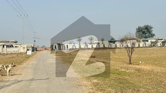 BEDIAN ROAD LEE GREEN SOCIETY 2 KANAL PLOT CARPET ROAD GATED SOCIETY