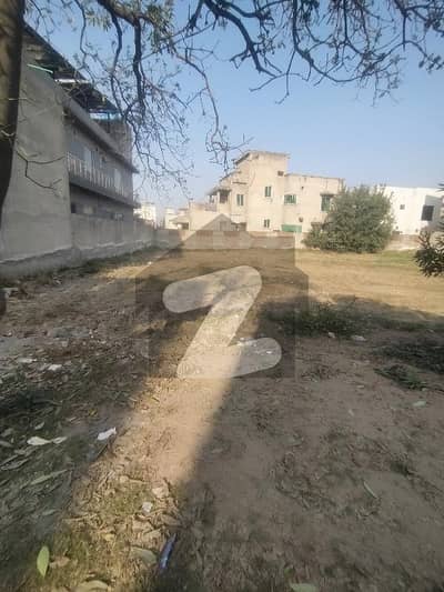 1kanal plots for sale Mian road hot location no pole moka saaf