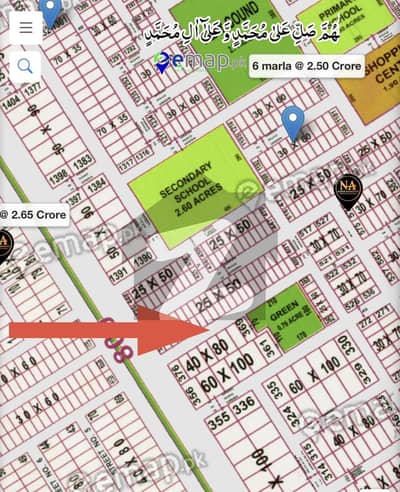 جی ۔ 14/4 جی ۔ 14,اسلام آباد میں 12 مرلہ رہائشی پلاٹ 4.6 کروڑ میں برائے فروخت۔