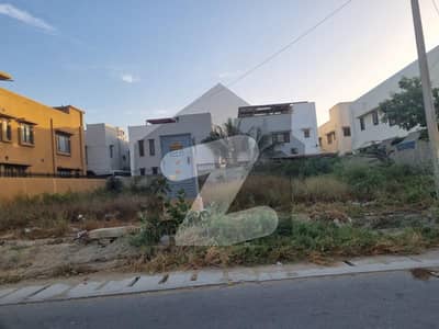 500 square yards D-Cutting plot available for sale on Beach Street 19, 5th Belt, Zone-C, Phase 8 DHA.