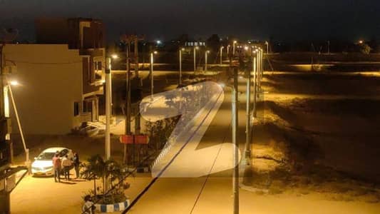 CORNER 211 SQ YRD EAST OPEN PLOT AVAILABLE FOR SALE IN ANDALEEB COPRATIVE HOUSING SOCIETY SCHEME 33 KARACHI