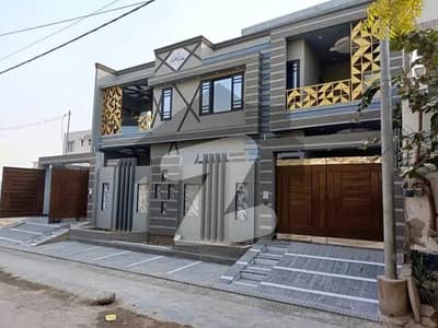 400 Square Yards Brand New G+1 House For Sale In Saadi Town