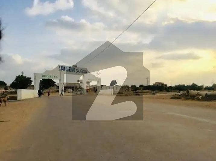 Block 4 Saadi Garden 120 Sq Yards Plot Block 4 Saadi Garden 120 Sq Yards Plot