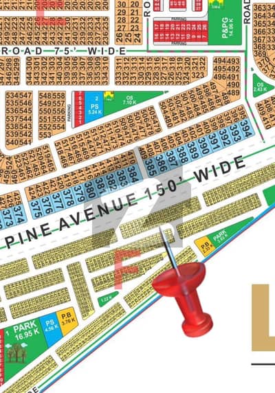 F Block Corner Possession Back To 150Ft Pine Avenue Road Plot For Sale F Block Corner Possession Back To 150Ft Pine Avenue Road Plot For Sale