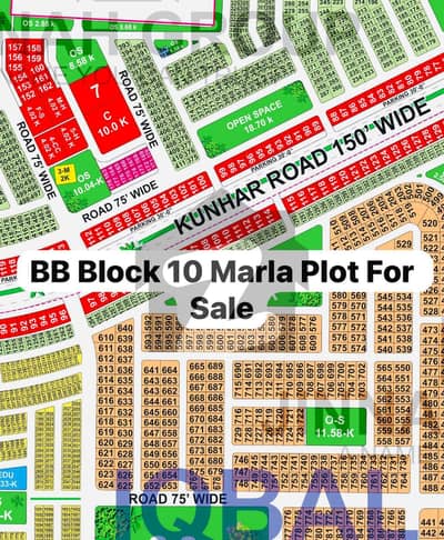 BB Block 10 Marla Plot For Sale