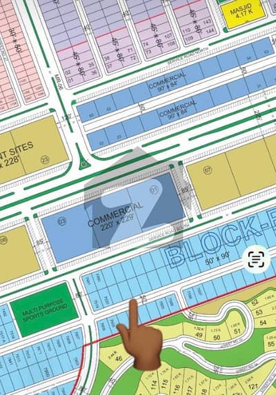 فیصل ہلز - بلاک بی فیصل ہلز,اسلام آباد میں 1 کنال رہائشی پلاٹ 1.18 کروڑ میں برائے فروخت۔