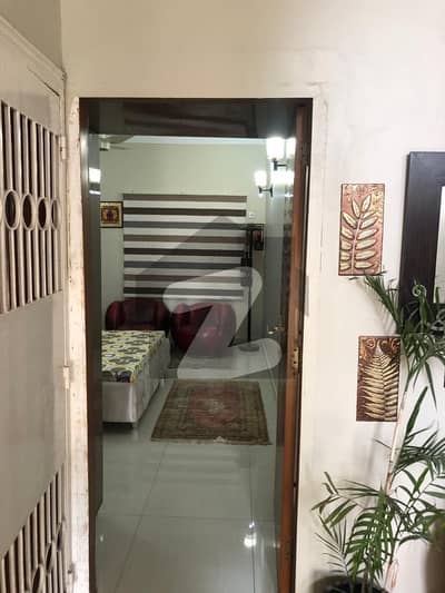 Fully Furnished One Bedroom attached washroom Separate entrance for rent in Clifton Block 5