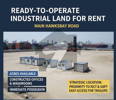 ہاکس بے کے 28 انڈسٹریل زون - فیز 2 ہاکس بے کے 28 انڈسٹریل زون,کراچی میں 29 کنال صنعتی زمین 7.5 لاکھ میں کرایہ پر دستیاب ہے۔