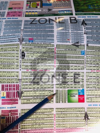 Hot deal in DHA phase 8 zone E 500 yards plot on main Khyber