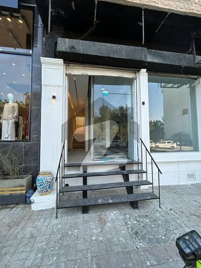 Ground & Basement Shop Available For Rent In Phase 6 Bukhari Commercial Karachi