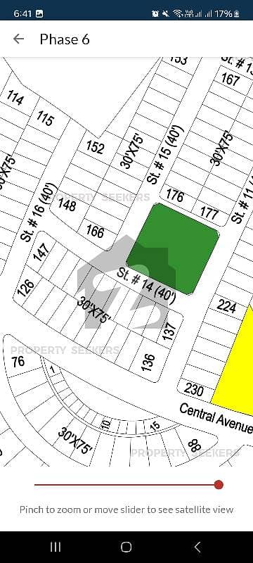 بحریہ ٹاؤن فیز 6 بحریہ ٹاؤن راولپنڈی,راولپنڈی میں 10 مرلہ رہائشی پلاٹ 2.75 کروڑ میں برائے فروخت۔
