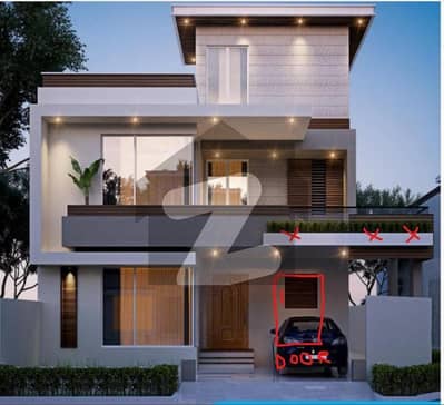 5.66 MARLA 60 FIT ROAD SOLID GRAY STRUCTURE HOUSE AVAILABLE FOR SALE