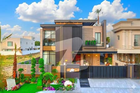 1 Kanal Top Quality Build Luxurious Beautiful Ultra Modern Design Villa Full Furnished With Basement For Sale In DHA Lahore Phase 7 Prime Location