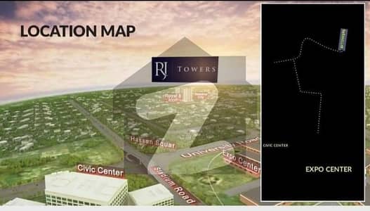 Get In Touch Now To Buy A Prime Location 977 Square Feet Flat In Gulshan-e-Iqbal - Block 13/D