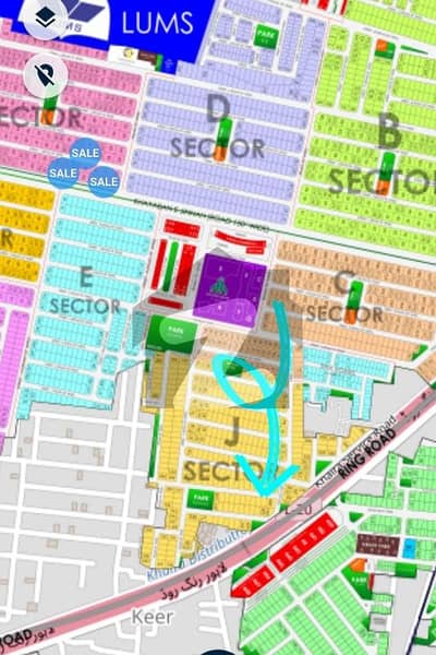 ڈی ایچ اے فیز 5 ڈیفنس (ڈی ایچ اے),لاہور میں 1 کنال رہائشی پلاٹ 5.1 کروڑ میں برائے فروخت۔