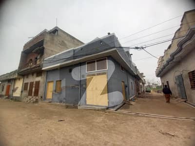 6 Marla Corner Single Storey House at Muslim Town for Sale