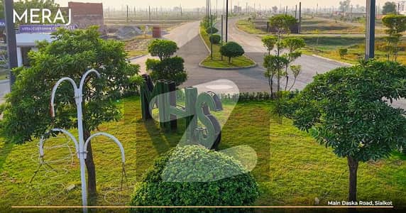 5 Marla Plot On 5 Years Easy Installment In Meraj Housing Society Sialkot