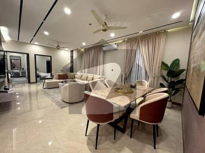 2 Bedrooms Flat Fully Furnished With Ultra Luxurious Enjoinment Swimming Pool, Gym, Car Parking Etc