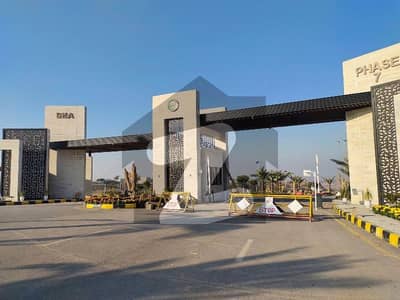 DHA Phase 07 Develop plot available for sale Solid land