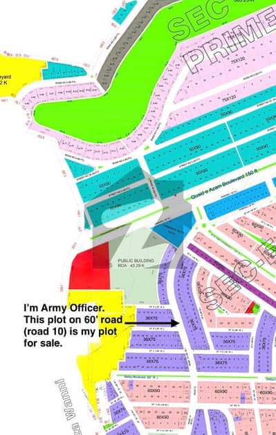 Residential Plot For Sale In Fazaia Housing Scheme