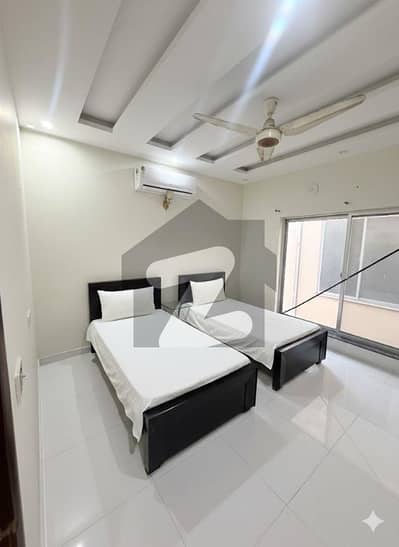 1 Bed sami furnished New in Phase 8 ivy phase 8 barki road Ideal female Job Holder video available hai