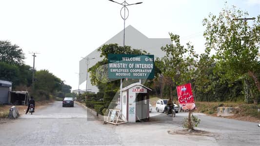 11 Marla Possession Plot For Sale In Sector G16/3, Islamabad .