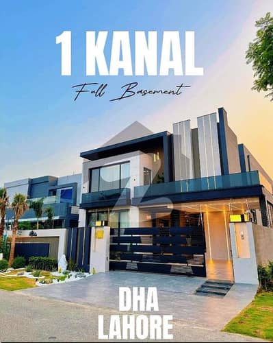 One Kanal Brand New Modern design House Available For Rent in DHA Phase 6 Hot Location