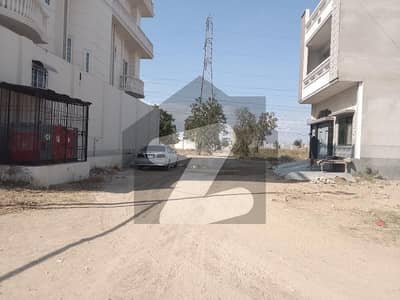 120 SQ YARD WEST OPEN LEASE PLOT IN SAADI GARDEN BLOCK 2  ( 40 FIT ROAD)