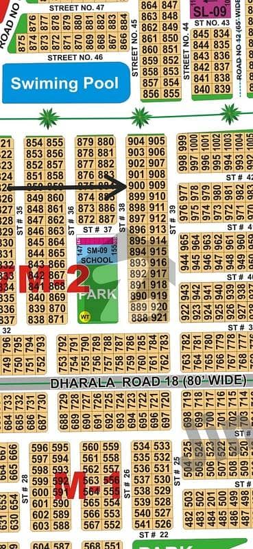 Premium 20 Marla Residential Plot Is Available For sale In Multan