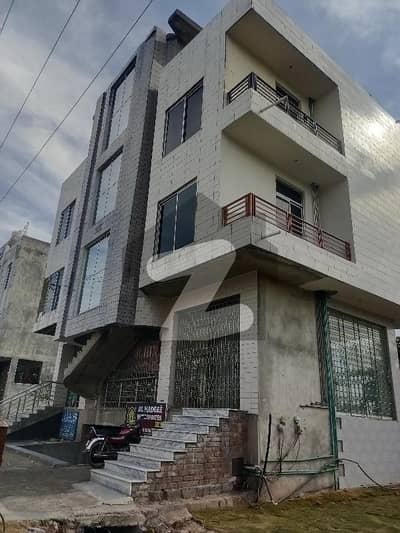 Corner Flat on 80 feet double road in E-18 Health Enclave Islamabad