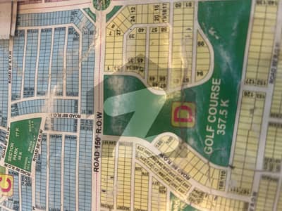 One kanal Plot near Golf course C block Phase 9 Prism DHA Lahore