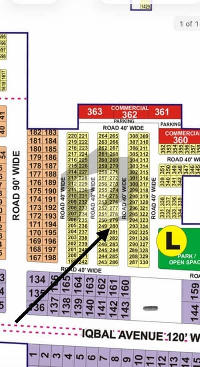 رائل پام سٹی ۔ بلاک ایل رئیل پام سٹی,ایمن آباد موڑ,گوجرانوالہ میں 5 مرلہ رہائشی پلاٹ 46.0 لاکھ میں برائے فروخت۔