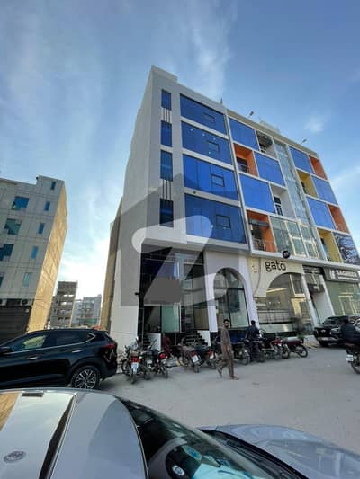 Brand new 100 square yards building for sale near creek walk Zulfiqar Commercial