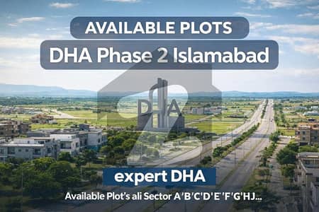 1Kanal PLOT FOR SALE DHA PHASE 2 ISLAMABAD