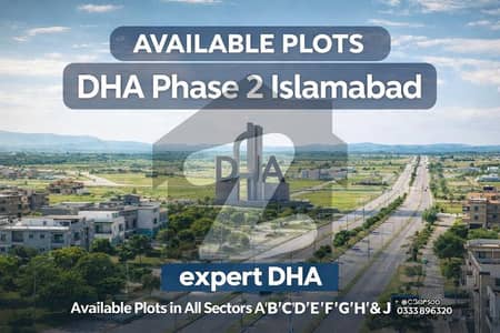 1Kanal Plot for Sale DHA phase 2 Islamabad