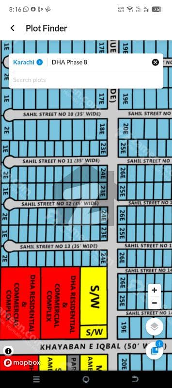ڈی ایچ اے فیز 8 ڈی ایچ اے ڈیفینس,کراچی میں 12 مرلہ رہائشی پلاٹ 4.6 کروڑ میں برائے فروخت۔