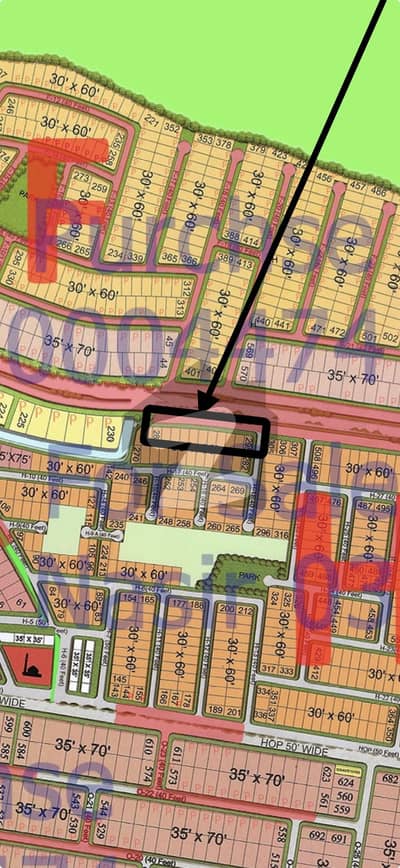 گلبرگ ریزیڈنشیا - بلاک ایچ گلبرگ ریزیڈنشیا,گلبرگ,اسلام آباد میں 7 مرلہ رہائشی پلاٹ 1.65 کروڑ میں برائے فروخت۔