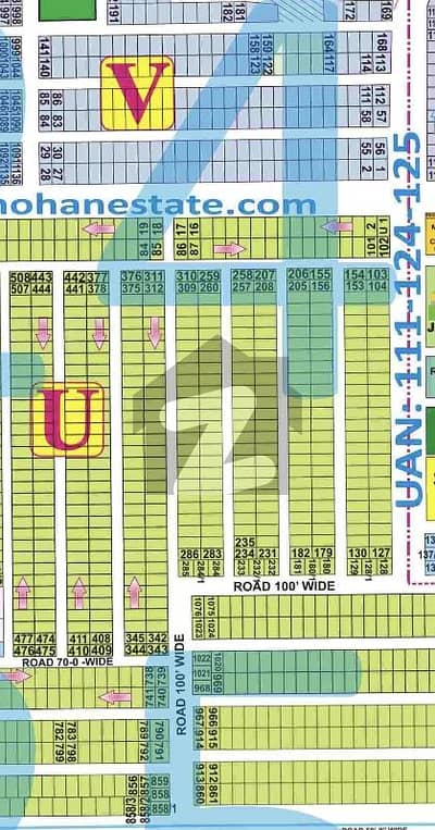 ڈی ایچ اے فیز 7 - بلاک یو فیز 7,ڈیفنس (ڈی ایچ اے),لاہور میں 1 کنال رہائشی پلاٹ 4.4 کروڑ میں برائے فروخت۔ ڈی ایچ اے فیز 7 - بلاک یو فیز 7,ڈیفنس (ڈی ایچ اے),لاہور میں 1 کنال رہائشی پلاٹ 4.4 کروڑ میں برائے فروخت۔