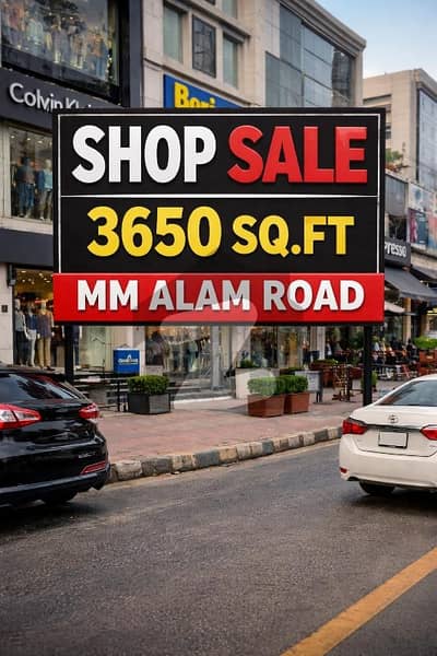 Shop Sale MM Alam Road