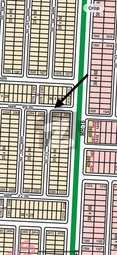 بی ۔ 17 اسلام آباد میں 5 مرلہ رہائشی پلاٹ 1.1 کروڑ میں برائے فروخت۔