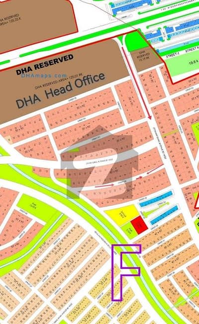 1 Kanal plot (extra land) in Sector F, DHA 5 Islamabad.