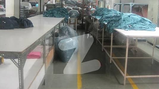 600 YDS / 15,000 Sqft Factory for Rent | Multipurpose Industrial Use | Prime Location