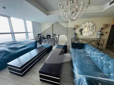 Luxury Fully Furnished 3-Bed Flat for Rent | Centaurus Tower, Islamabad | Margalla & Faisal Mosque Facing